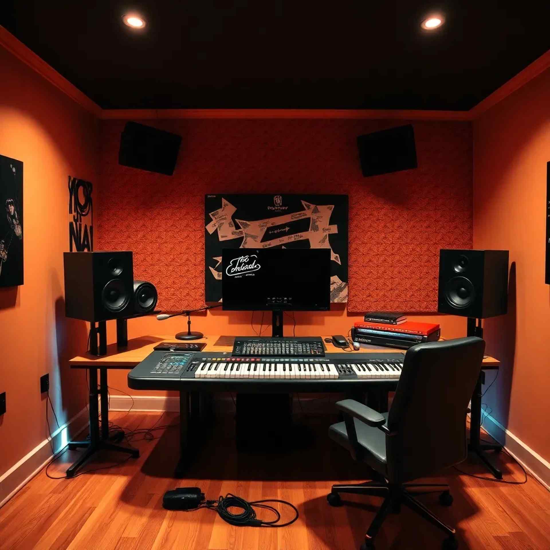BeatForge Studio Interior